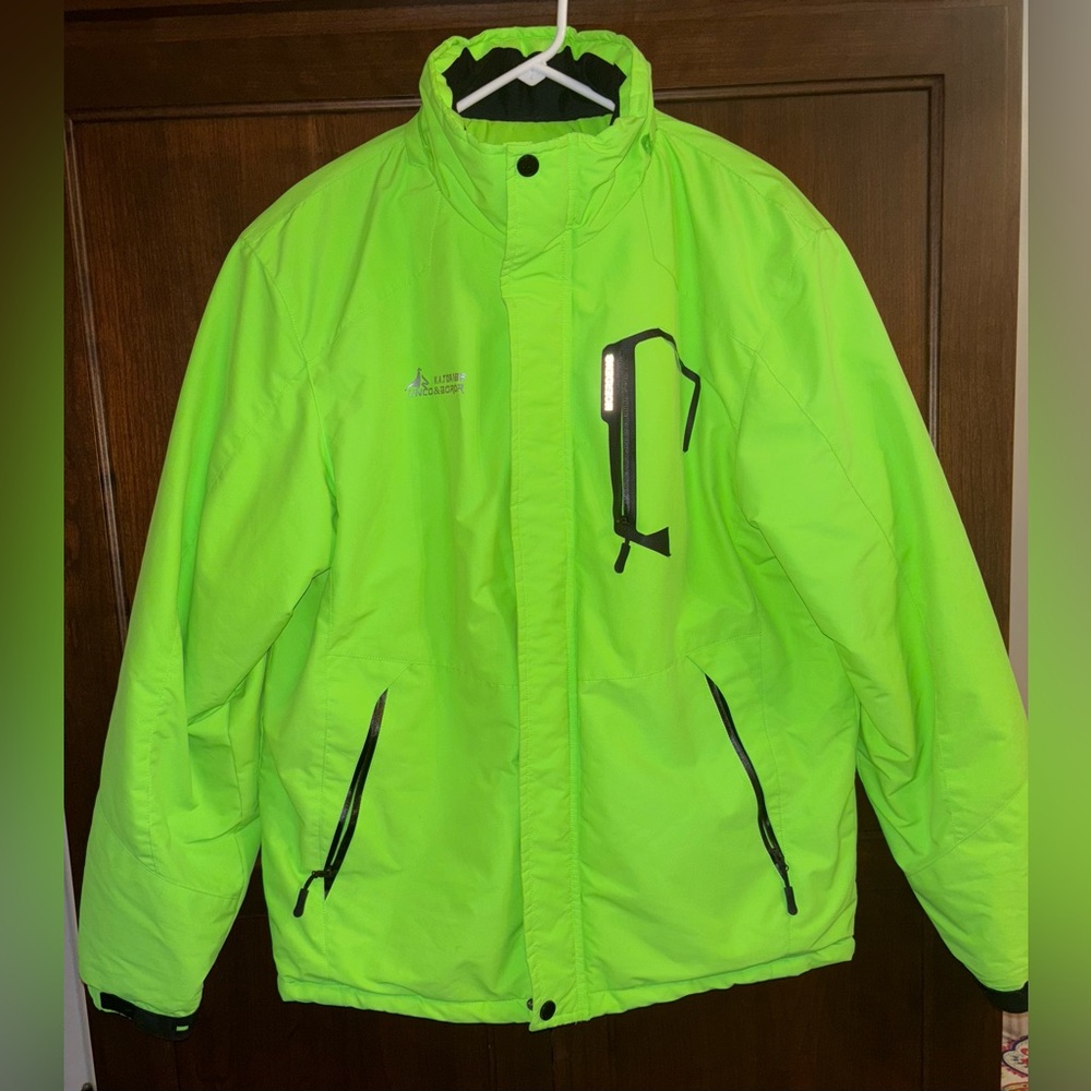 MOERDENG Men's Waterproof Ski Outdoor Snow Winter Jacket Coat. Hood not included